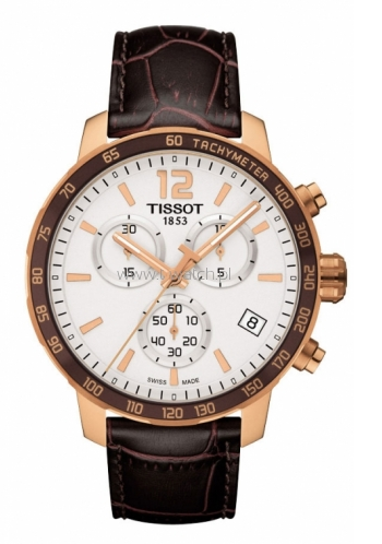 Tissot Quickster Chronograph Rose PVD / Silver